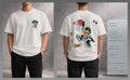 Playera de manga corta con estampado-A18656