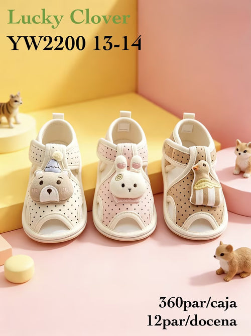 Sandalias de bebé con diseño de animales-YW2200