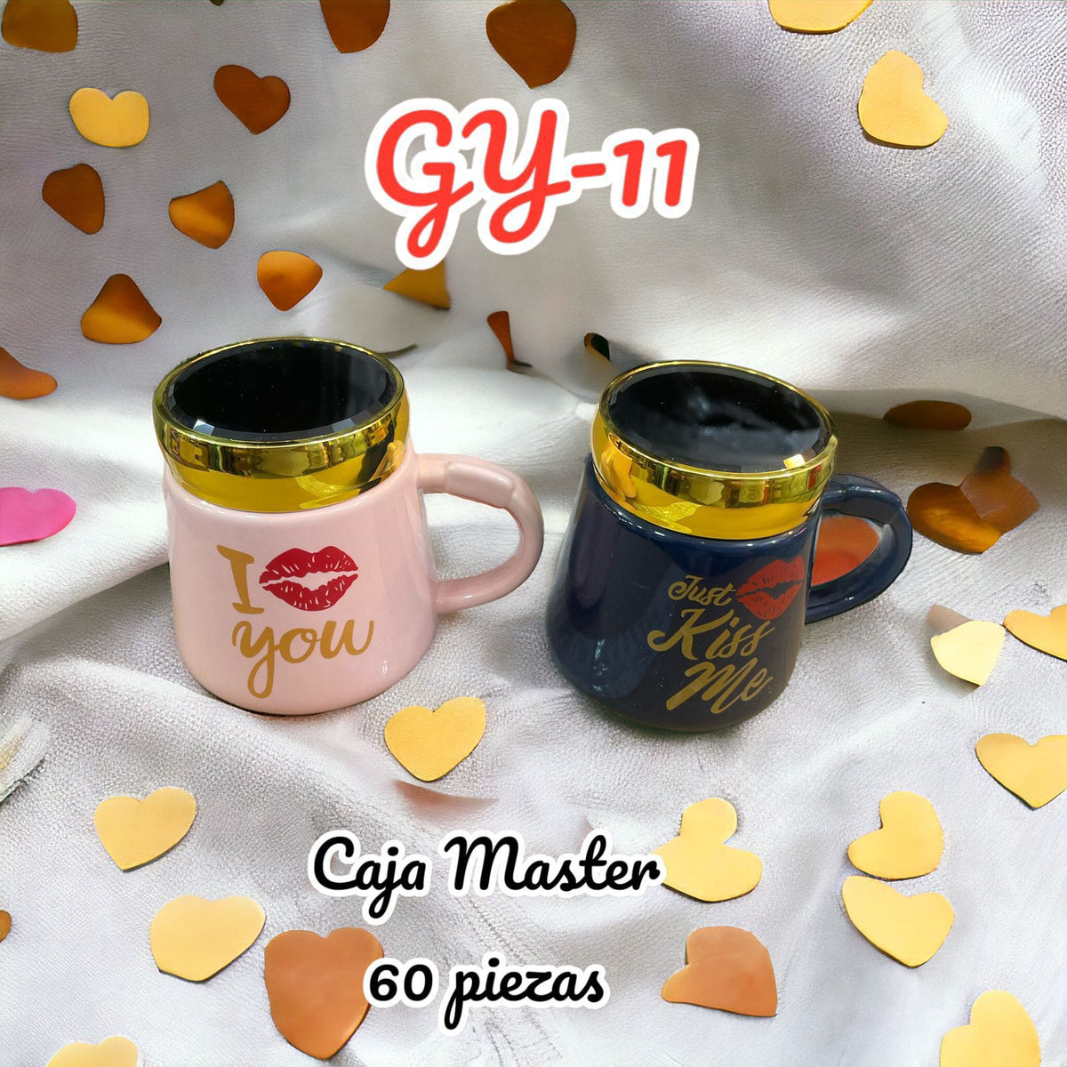 Tazas de cerámica con diseño-GY-11