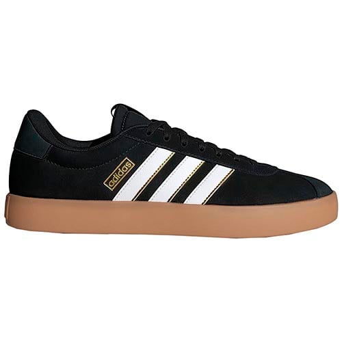 Tenis Adidas de gamuza con suela de goma-T-28-798051
