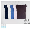 Top de malla sin mangas-M91173