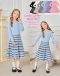 Vestido de punto Lucky Clover para niña-DG029G